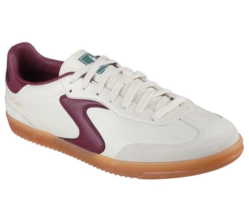 Skechers Men's Hotshot Pyke Trainer, Natural, 7.5