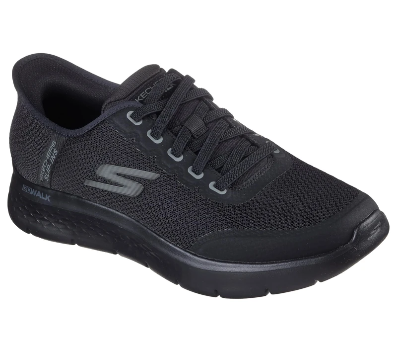 Skechers Men's GO Walk Flex Trainer, Black, 10.5