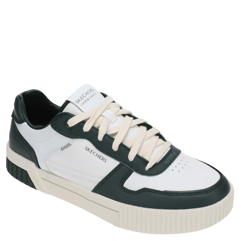 Skechers Men's Jade STRANE Trainer, White, 7.5