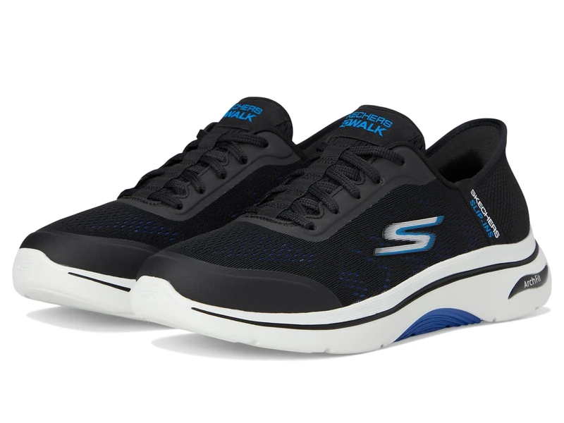 Skechers Men's GO Walk Arch FIT 2.0 Simplicity 2.5 Trainer, Black, 8.5
