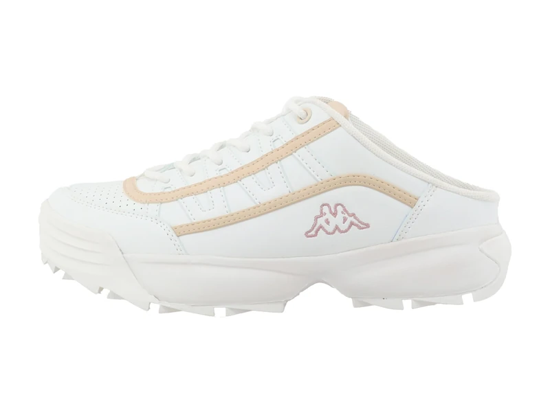Supremo - Kappa Women 95k0362003 Sneaker, White Beige, 5 UK