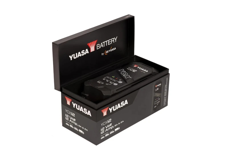 Yuasa YCX12 12V 12A Car, Van & Truck Battery Smart Charger
