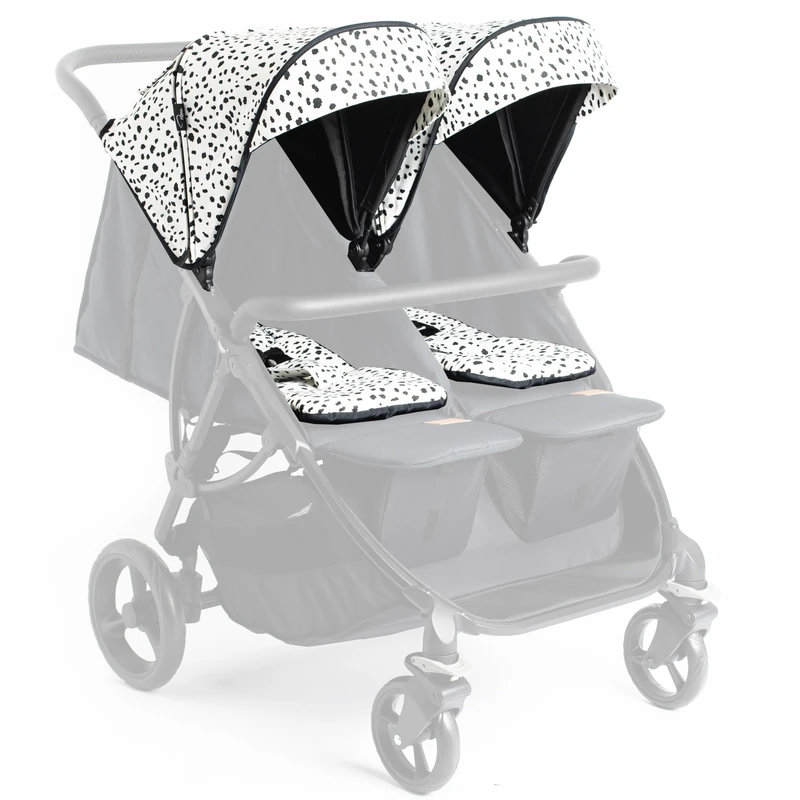 Roma Gemini 2 Double Stroller Colour Pack - Dalmatian