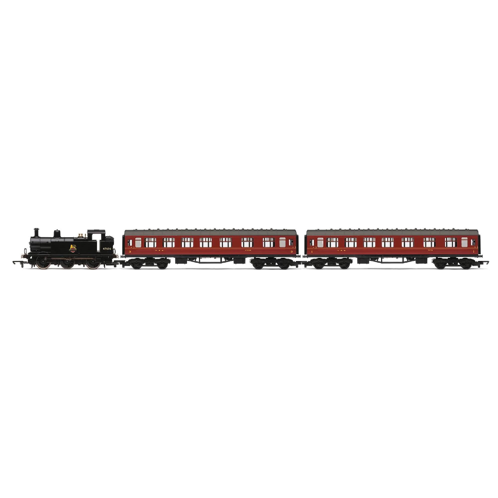 Hornby Train Set - R1287M Tri-ang Railways Remembered: R2X Analogue Set OO Gauge Locomotives Model Railway Sets, Starter Electric Train Kits - Steam Engine Building Kits