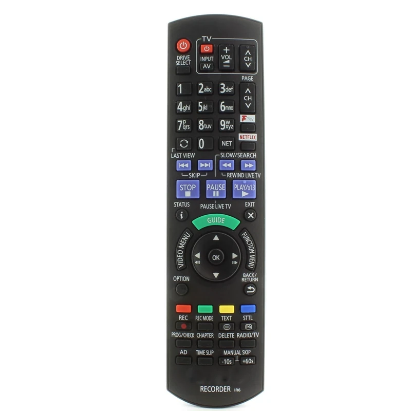 N2QAYB001058 Genuine Remote Compatible with Panasonic HDD DVD DMR-BWT850EB DMR-HWT150