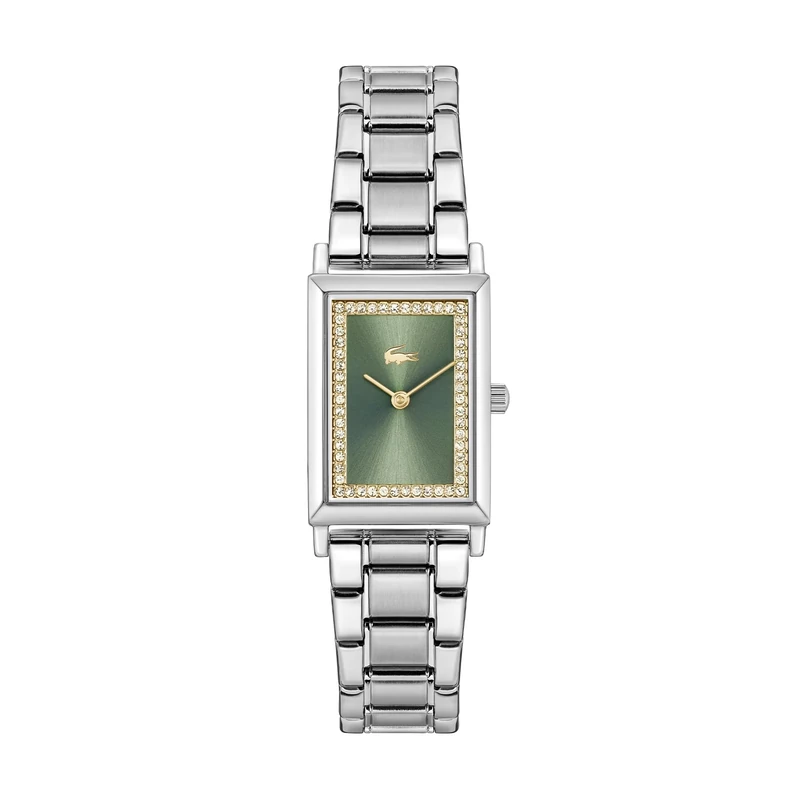 Lacoste Two Hand Quartz Movement Watch for Women Catherine Collection with Silver Stainless Steel Bracelet - 2001406 - Image 1