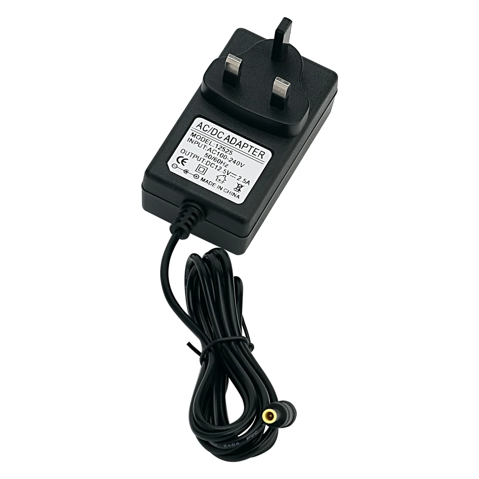 Freeview Recorder Charger, AC-DC 12V 2.5A Adapter for Humax HDR-1800T 320GB 500GB Freeview Receiver Humax DTR-T2000 DTR-T2100 DTR-T4000 1TB YouView Recorder Freeview box UK Mains Power Cord Cable