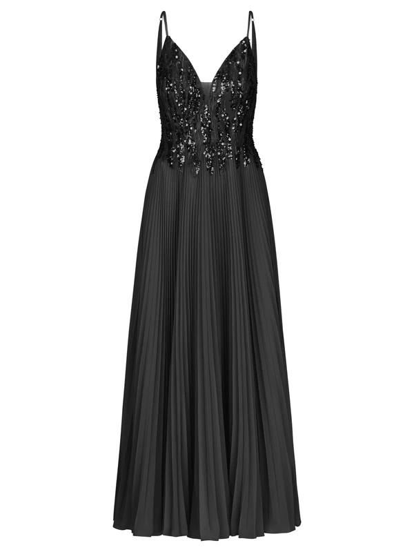 APART Fashion Women's Abendkleid Dress, Black, 12