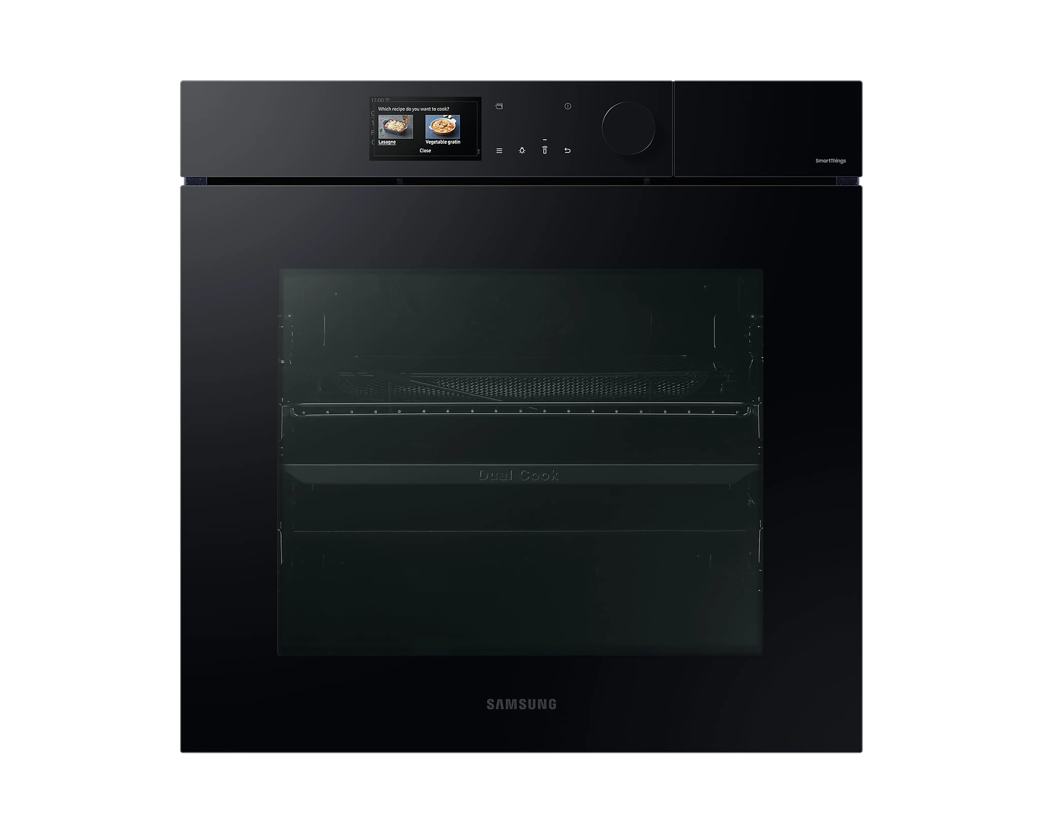 Samsung Dual Cook Steam Oven 76L Series 7 With AI Pro Cooking Clean Black NV7B7997AAK/U4