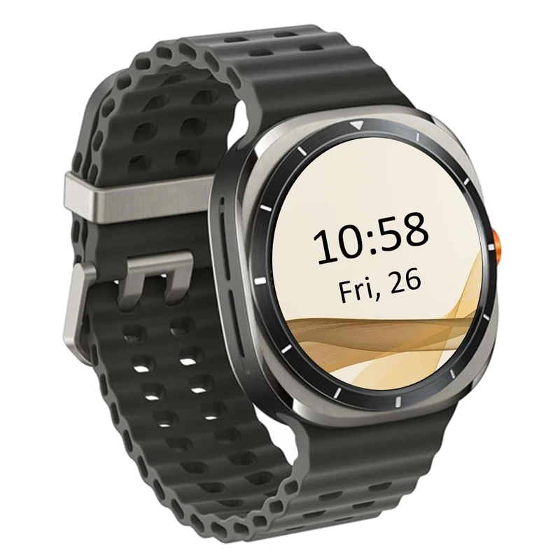 Samsung Galaxy Watch Ultra 3,81 cm (1.5") AMOLED 47 mm Numérique 480 x 480 pixels Ã‰cran tactile 4G Argent Wifi GPS - [Italian, Hungarian, Polish, Romanian, Austrian, Swiss version] - Image 1