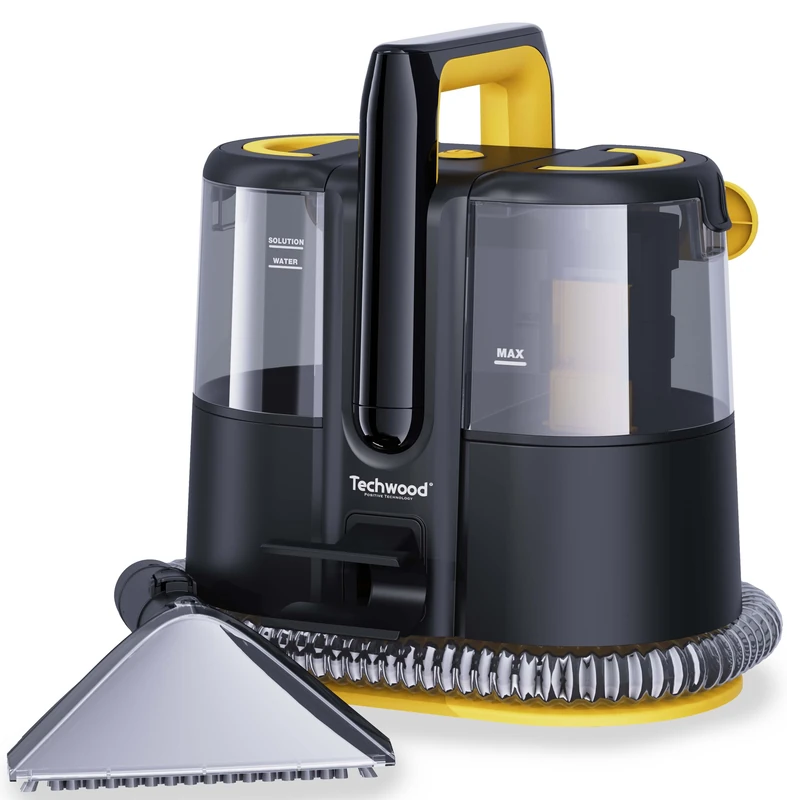 Techwood TAN-6003 Cleaner-Detacher 600W, Black