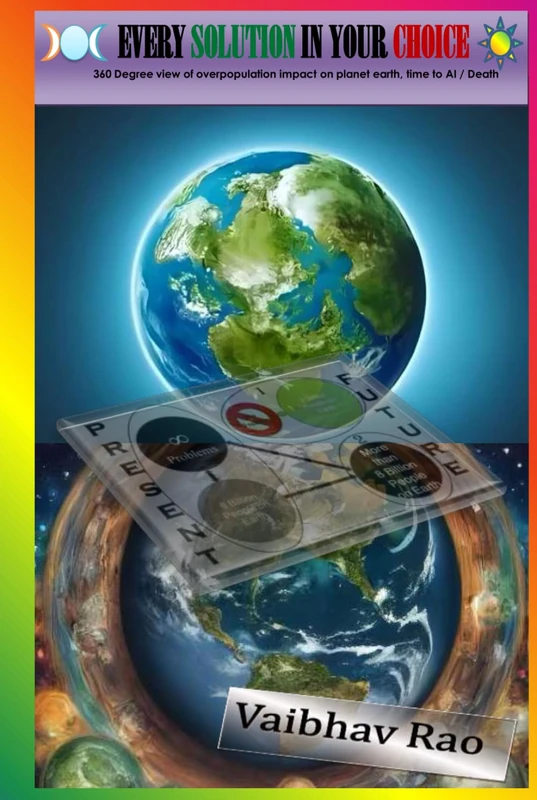 EVERY SOLUTION IN YOUR CHOICE: 360 Degree view of overpopulation impact on planet earth, time to AI / Death - Image 1