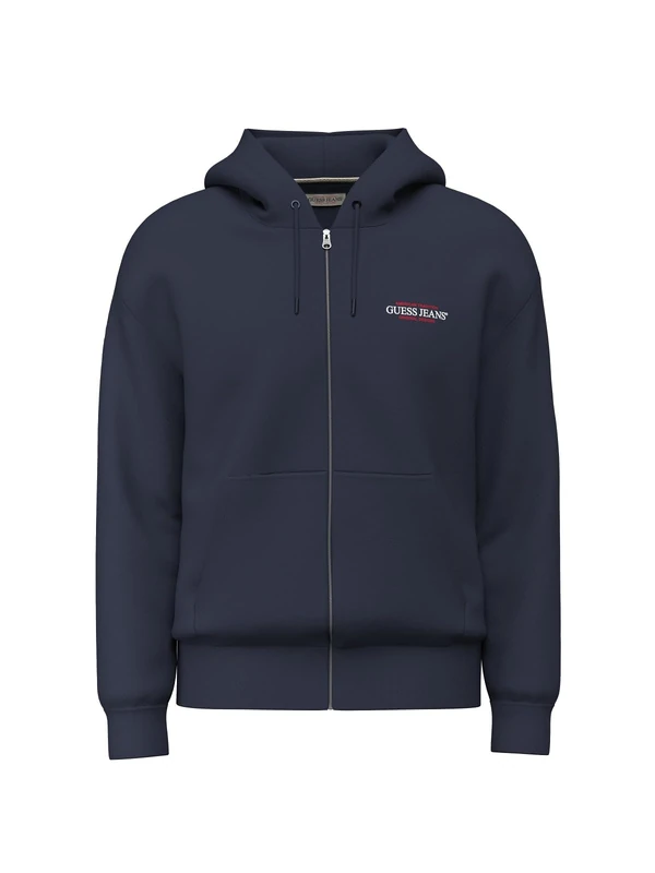 GUESS JEANS Man's Full Zip SWEATSHIRT GJ ZIP HOOD REG AM TRAD SWEAT XL