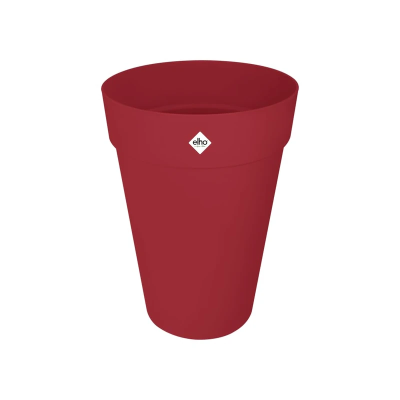 elho Loft Urban Round High 42 Flower Pot - Red - 42x56 cm