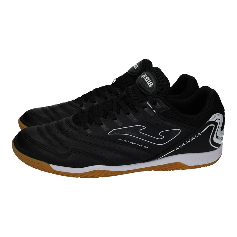 Joma Men's Jomaindoor Football Trainers, Black, 8.5 UK
