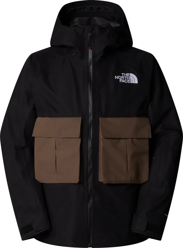 The North Face Men's Dragline Jacket, Tnf Black/Smokey Brown, S