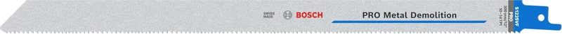 Bosch 25x PRO Metal S1225VF Demolition Reciprocating Saw Blade (for Metal pipes and profiles, Non-ferrous metals, Length 300 mm, Professional Accessory Reciprocating Saw)