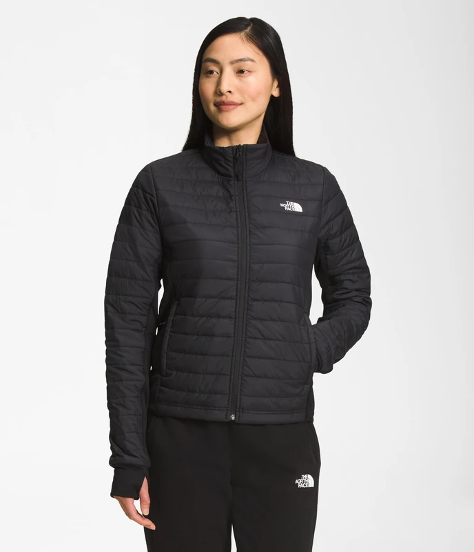 The North Face Women's Canyonlands Hybrid Down Jacket, Tnf Black/Npf, XXL - Image 1