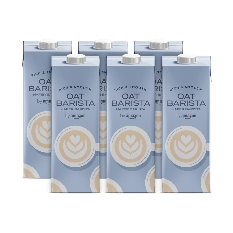 by Amazon Oat Barista Milk, 6 x 1L