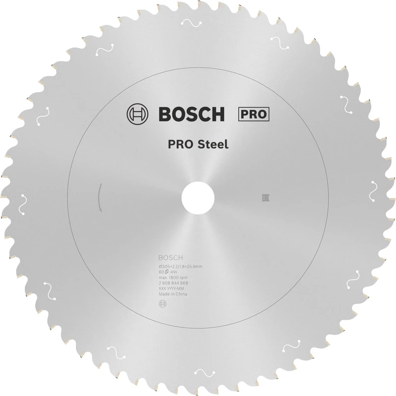 Bosch 1x PRO Steel Circular Saw Blades for Corded Miter Dry Cutters (for Steel, Ø mm, Professional Accessory Mitre Dry Cutter)
