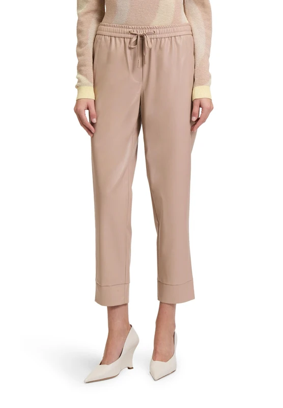 Betty & Co Women's Trousers, Light Taupe, 10