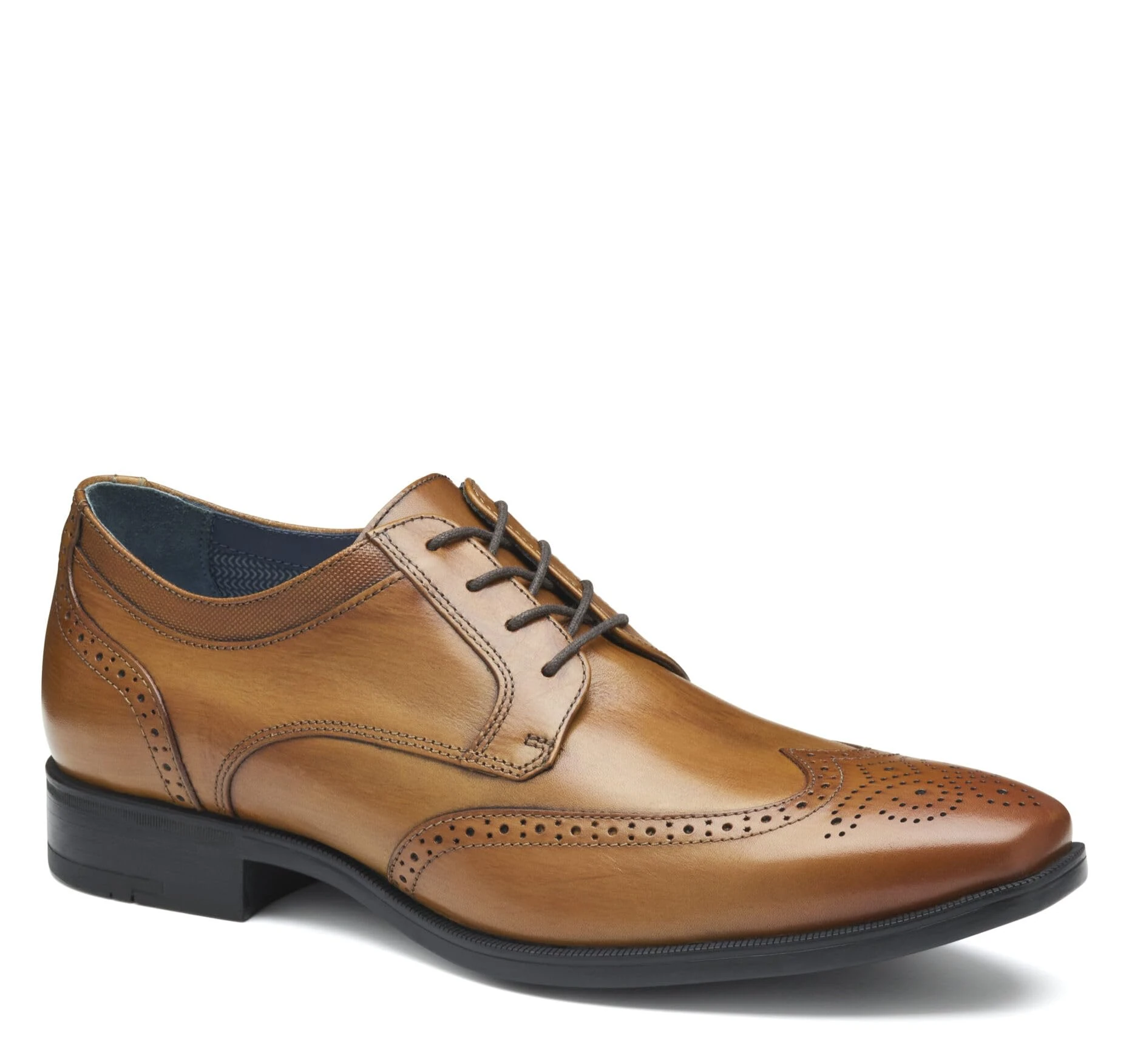 Johnston & Murphy Gibbons Wingtip Loafers, Tan, 9 UK