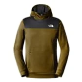 The North Face Men's Reaxion Fleece P/O Hooded Sweatshirt, Moss Green Dark Heather, XS