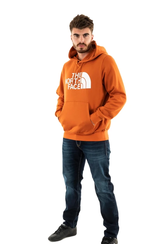 The North Face Men's Easy Hooded Sweatshirt, Earthen Copper, L - Image 1