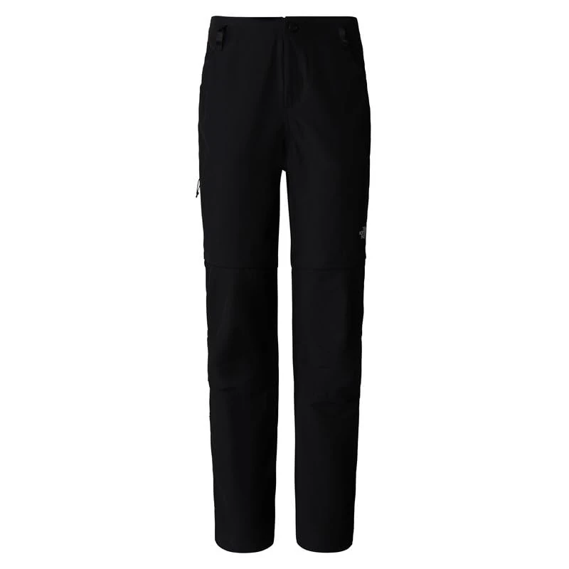The North Face Women's Exploration Conv Straight Hiking Pants, TNF Black/Npf, 14
