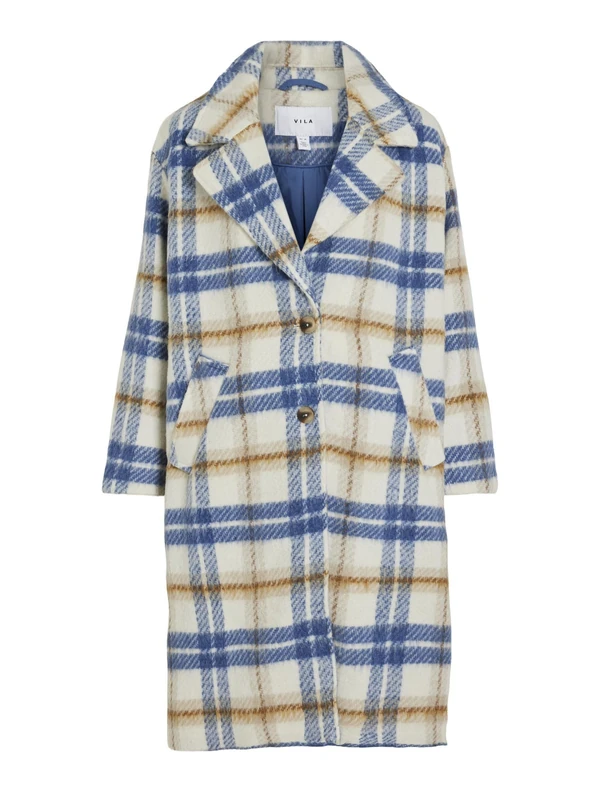 Vila Women's Vimonta L/S New Coat, Birch, 12