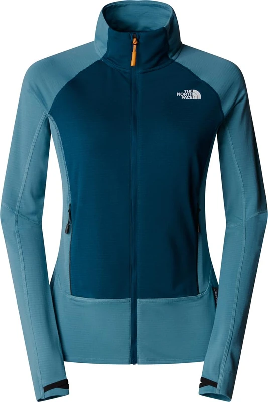 The North Face Women's Bolt Polartec Fleece Jacket, Algae Blue/Midnight Pet, S