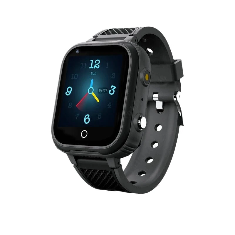 LT21 4G Smart Watch Kids GPS WIFI Video Call SOS IP67 Waterproof Child Smartwatch Camera Monitor Tracker Location Phone Watch (black)