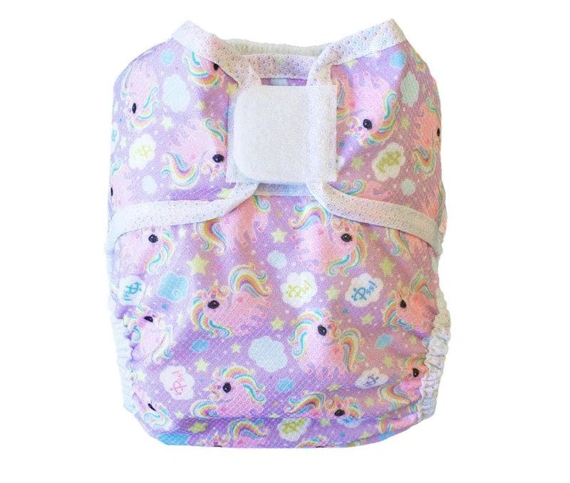 Pss! Reusable Cloth Diaper - Unicorn Pattern - 0-3 Years