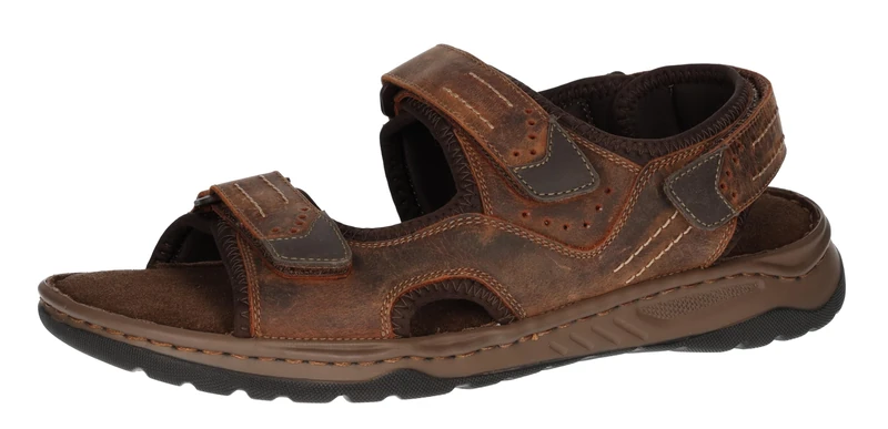 MUSTANG Men's 4968-801 Sandals, Dark Brown, 10.5 UK