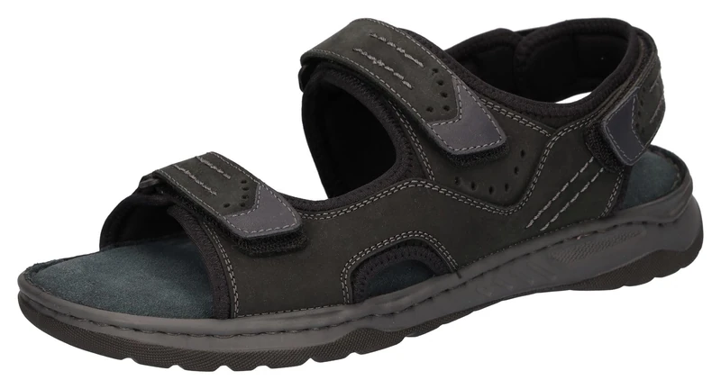 MUSTANG Men's 4968-801 Sandals, Black, 9.5 UK