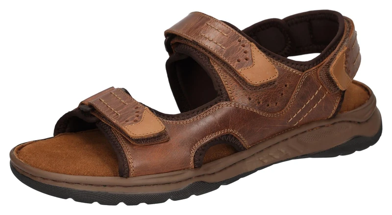 MUSTANG Men's 4968-801 Sandals, Brown, 10.5 UK