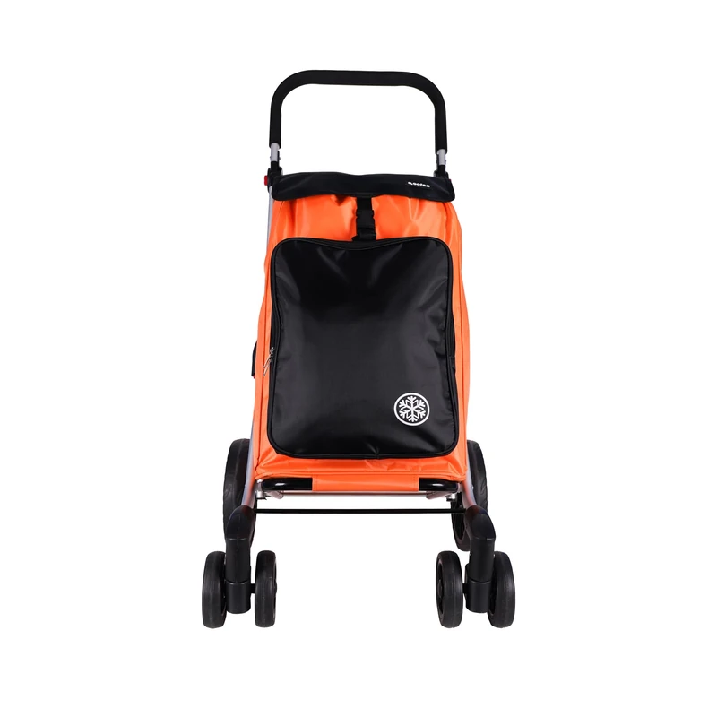 COFAN CARRO DE LA COMPRA NARANJA Y NEGRO ABATI – authentic experience, optimal for special moments, with refined fragrance