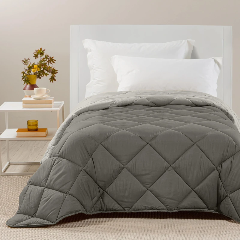 Caleffi - Double Duvet 220 x 265 cm, Microfibre, Soft Cuddly Duvet, Winter Quilt Padded, Washable Resistant, Hypoallergenic Quilted Blanket, Made in Italy
