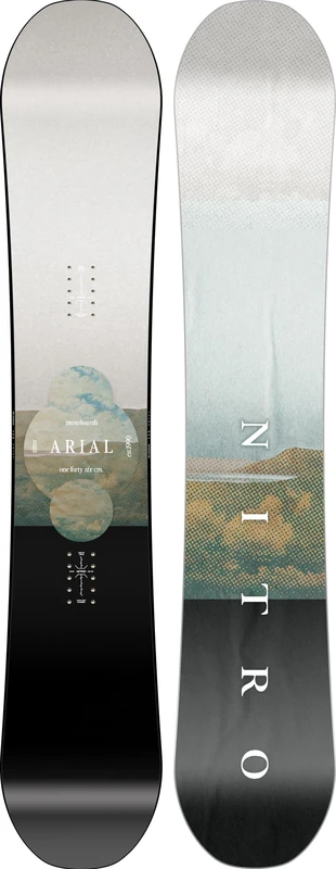 Nitro Arial BRD '25 Girls' Snowboards Allmountainboard Twin Cam-Out Camber All-Terrain