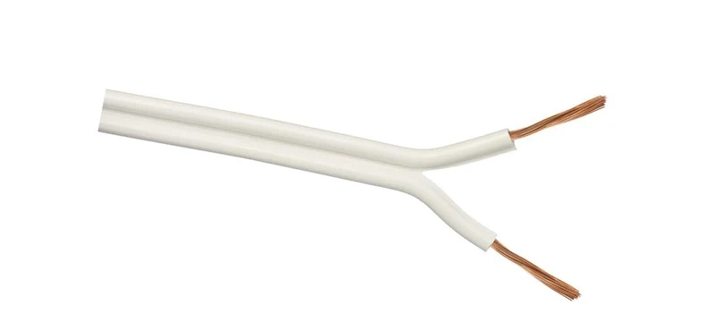 WatioWave PARALLEL CABLE AUDIO 2x0,50 WHITE