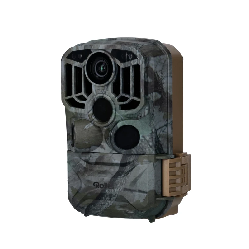 Rollei 4K WiFi 48MP Hunting Camera and 4K Video, Night Vision, Motion Detection, 2" TFT-LCD Screen, App Control, Easy Installation with Strap and Stand