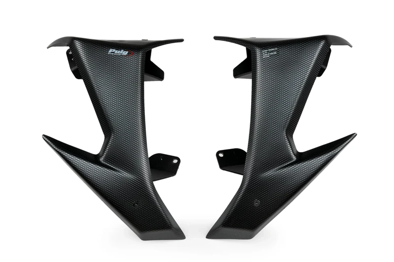 Puig 21783C Downforce Side Spoilers Naked Carbon Simile