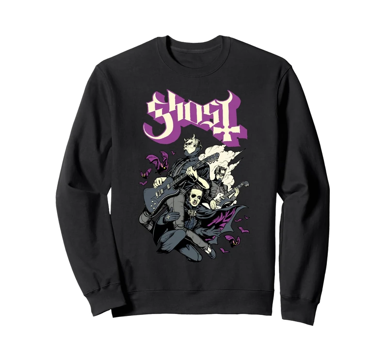 Ghost Bats and Band Sweatshirt - Image 1
