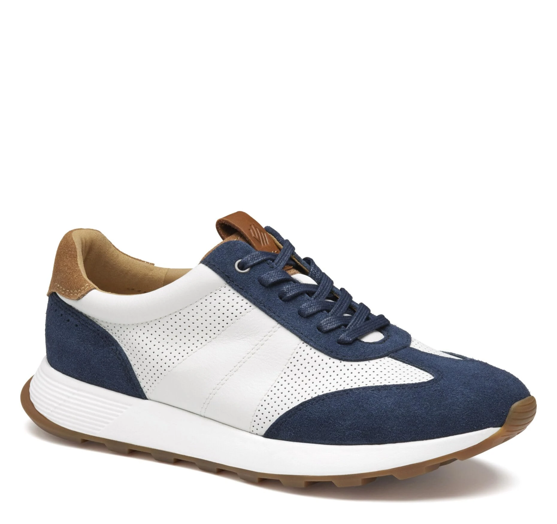 Johnston & Murphy Kinnon T-Toe Shoes, Navy, 10.5