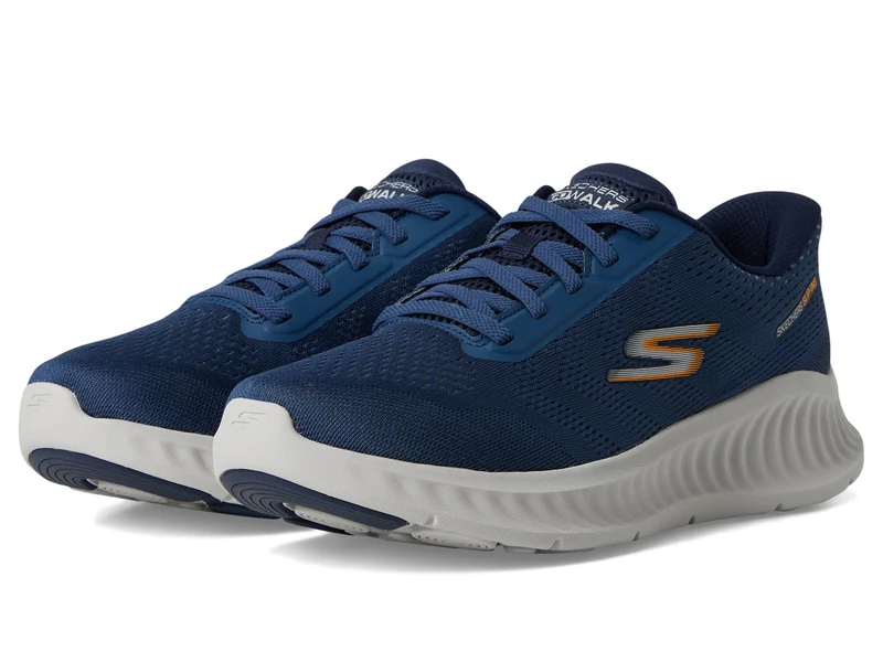 Skechers Men's Hands Free Slip-ins Go Walk Now-Payton Sneaker, Navy, 11 UK X-Wide