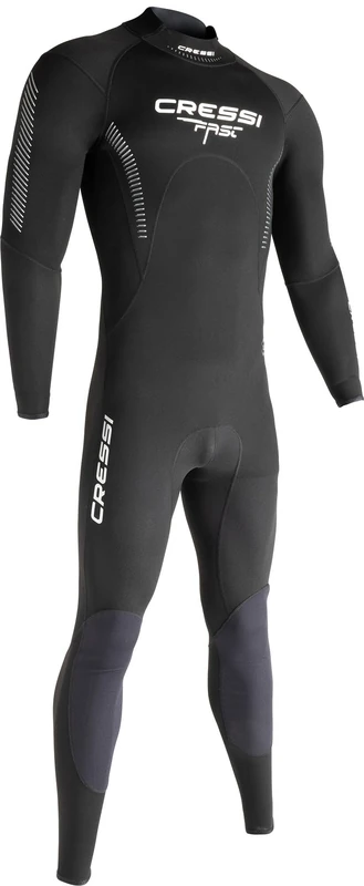 Cressi Fast 1 mm Man, Black/Grey, L