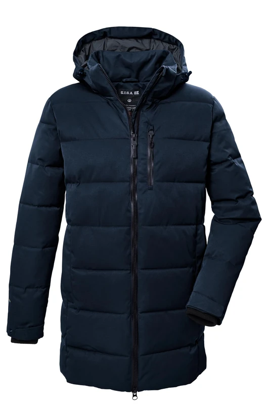 G.I.G.A. DX Men's Gw 10 Mn Qltd Prk Quilted Functional Parka with Zip-Off Hood, Midnight, XL
