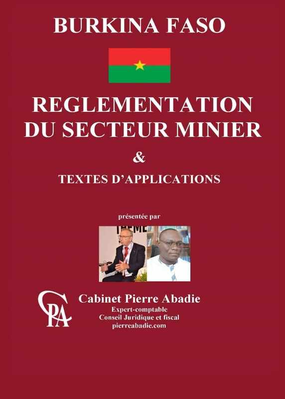 REGLEMENTATION DU SECTEUR MINIER & TEXTES D'APPLICATIONS - Image 1