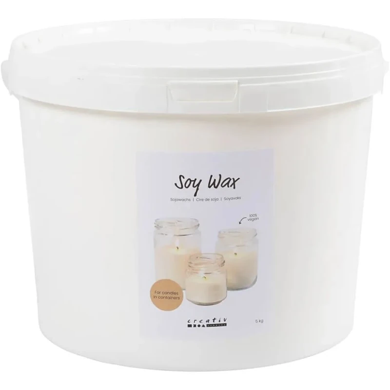 DIY Kit Soy wax, For candles in containers, 5 kg/ 1 pack (73429)