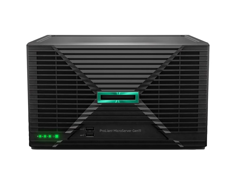 HEWLETT PACKARD ENTERPRISE HPE ProLiant MicroServer Gen11 serveur Ultra Micro Tower Intel Xeon E E-2414 2,6 GHz 16 Go DDR5-SDRAM 180 W